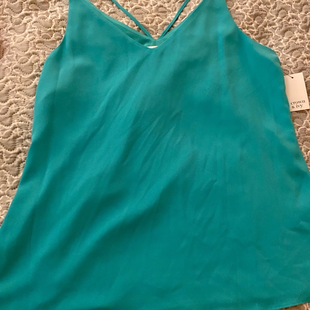 Crown & Ivy shirt, size SMALL, brand new with tags